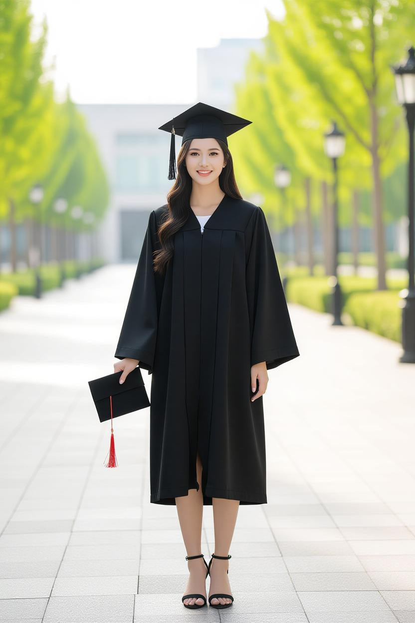 Formal Graduation Gown and Cap Set