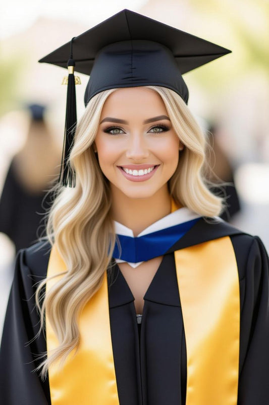 Formal Graduation Gown and Cap Set