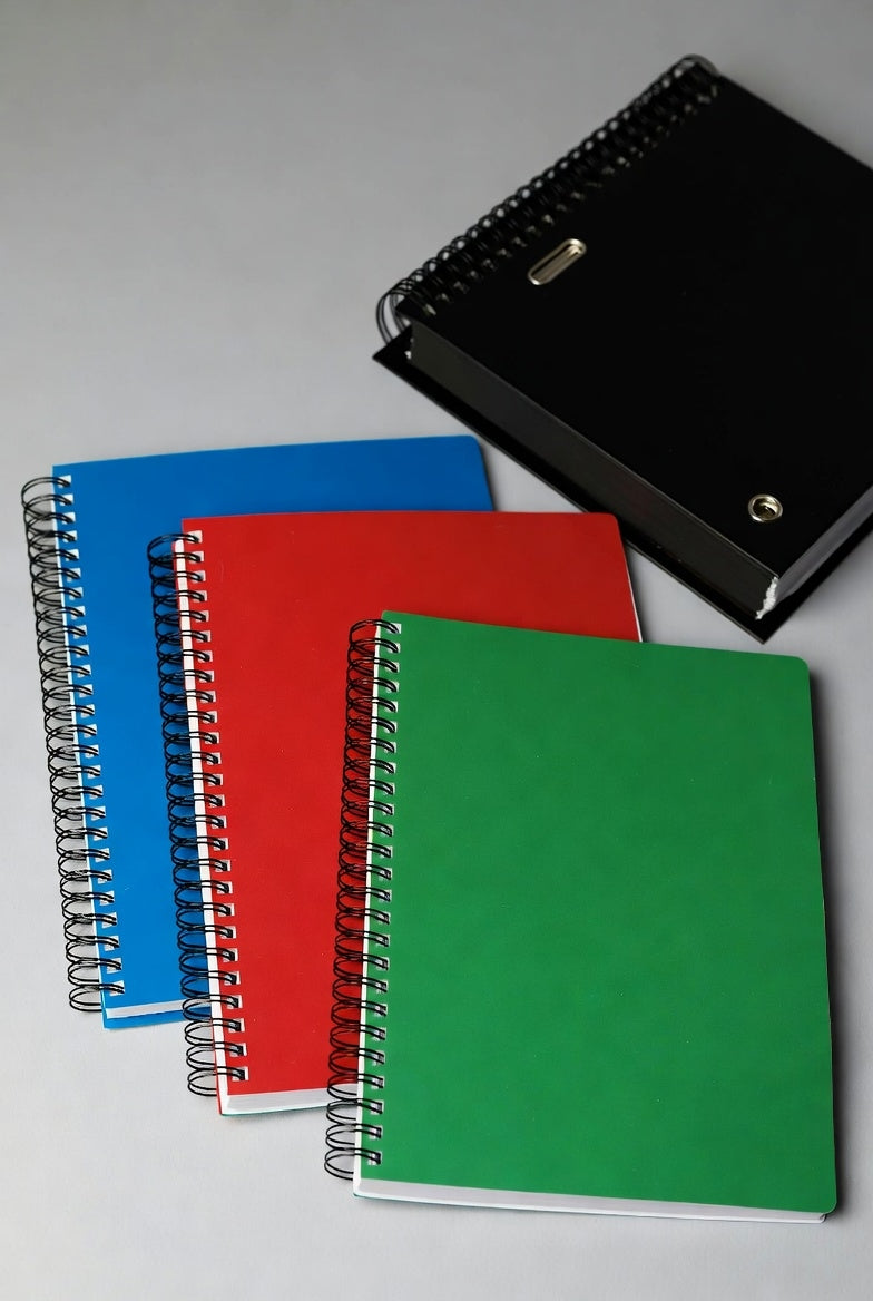 Assorted Used Notebooks & Binders Set